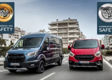 Ford Transit e Transit Custom premio Euro NCAP per i sistemi di sicurezza attiva dei furgoni
